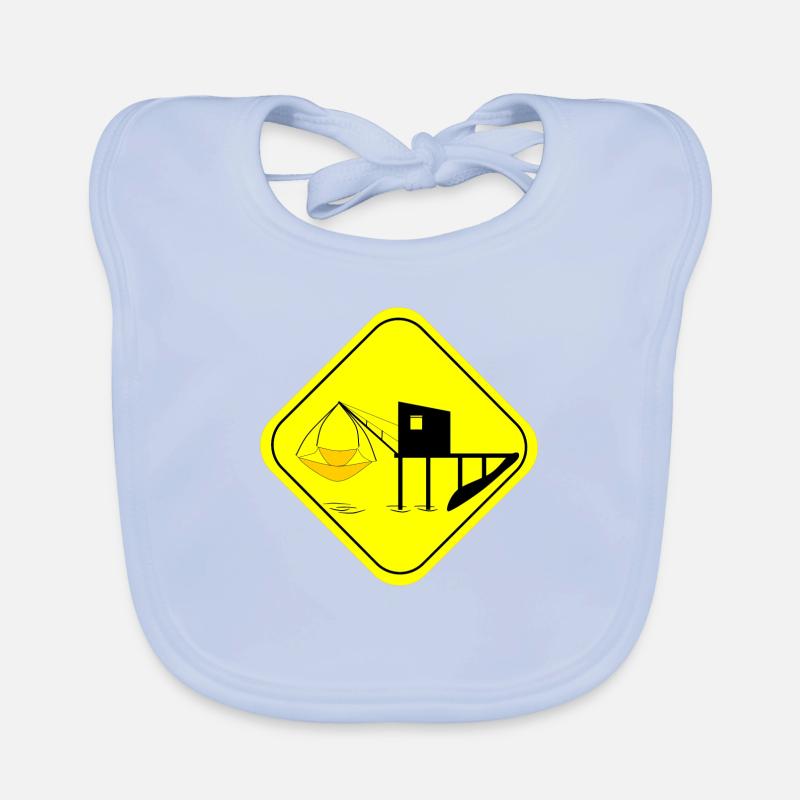 cabane de pecheur Bavoir bio Bébé