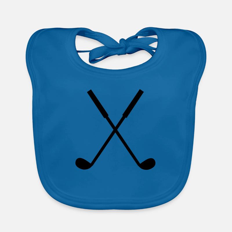 golfschläger Baby Bio-Lätzchen