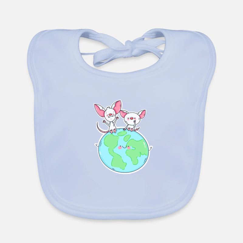 Conquérons le monde! Bavoir bio Bébé