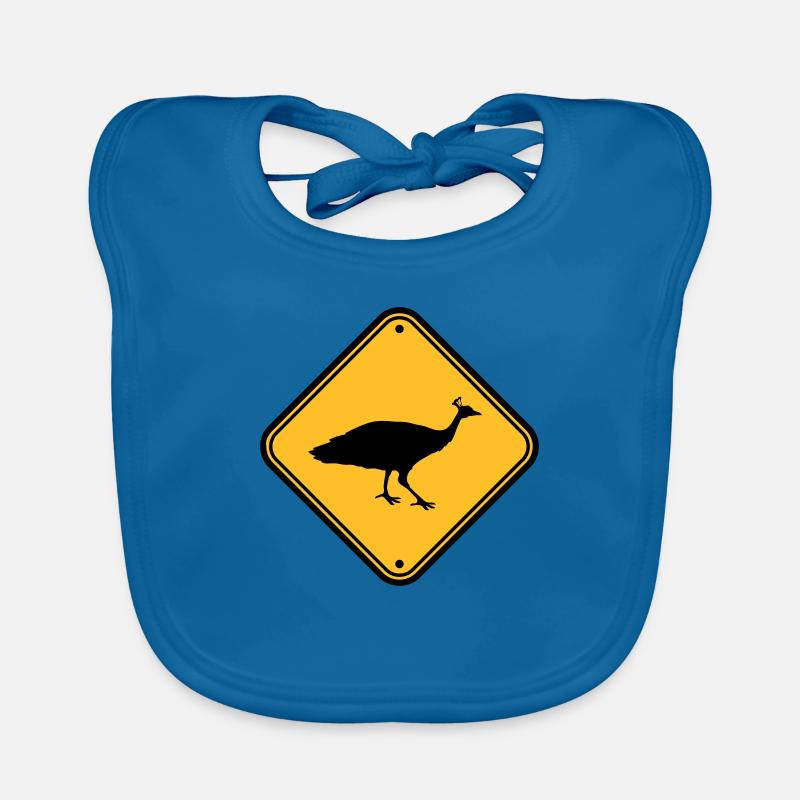Shield danger caution caution note zone area Organic Baby Bibs
