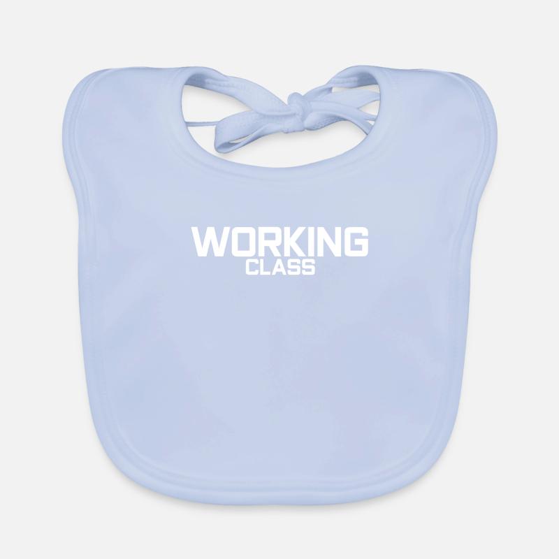 Working Class Working Class Gift Organic Baby Bibs