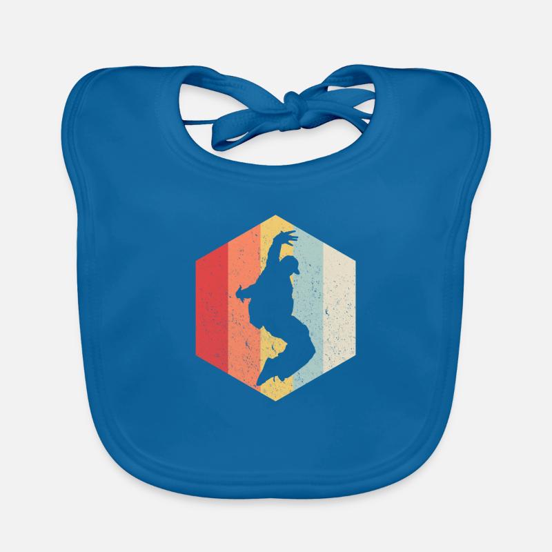 Dance break dance Organic Baby Bibs