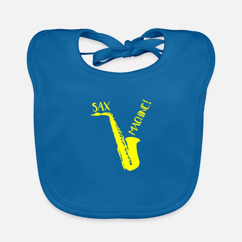 SAX MACHINE! Organic Baby Bibs