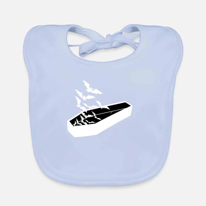 Fledermaus sarg Baby Bio-Lätzchen