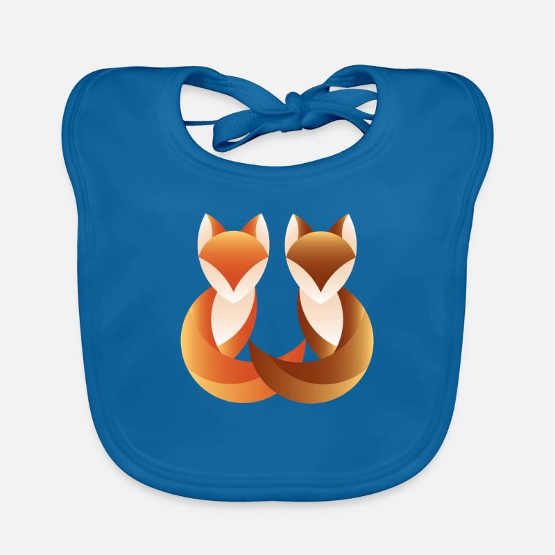 Fox Duo 2 Bavoir bio Bébé
