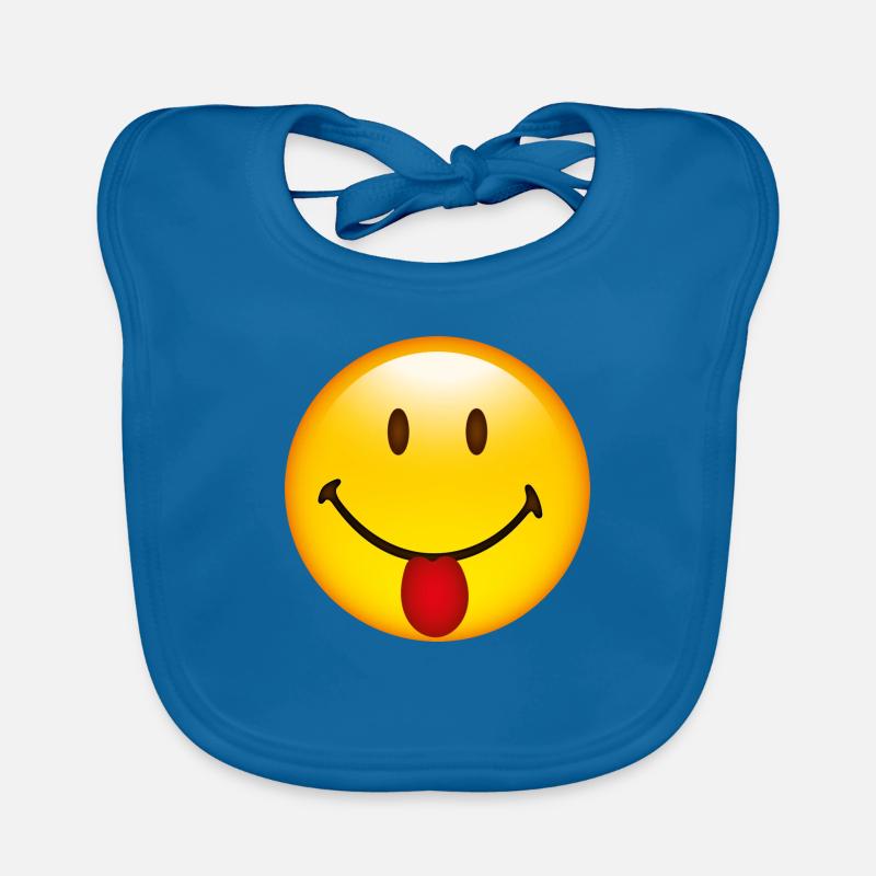 Smiley Cheeky Bavoir bio Bébé