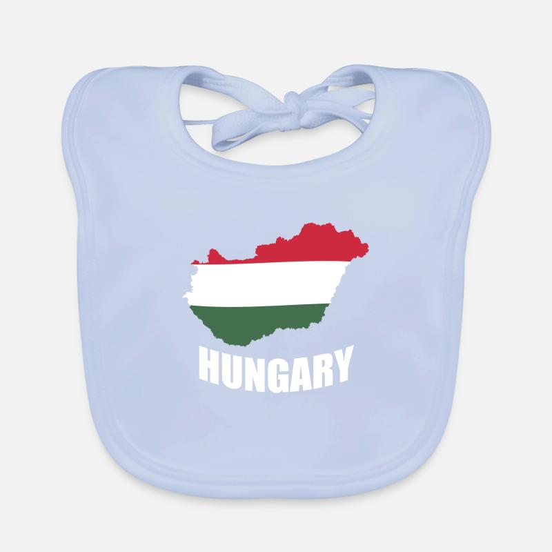 HUNGARY Organic Baby Bibs