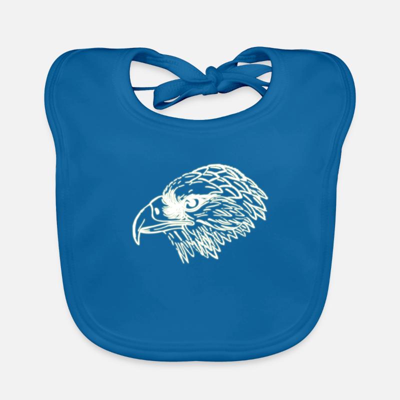 eagle head Organic Baby Bibs