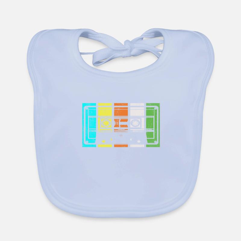 cassette Organic Baby Bibs