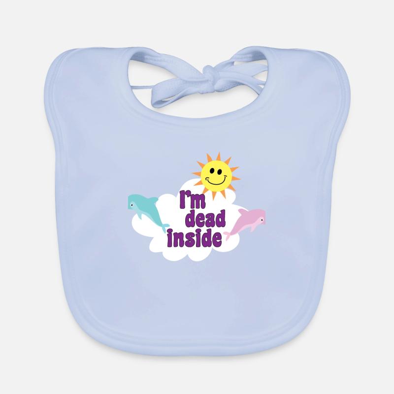 I'm Dead Inside Organic Baby Bibs