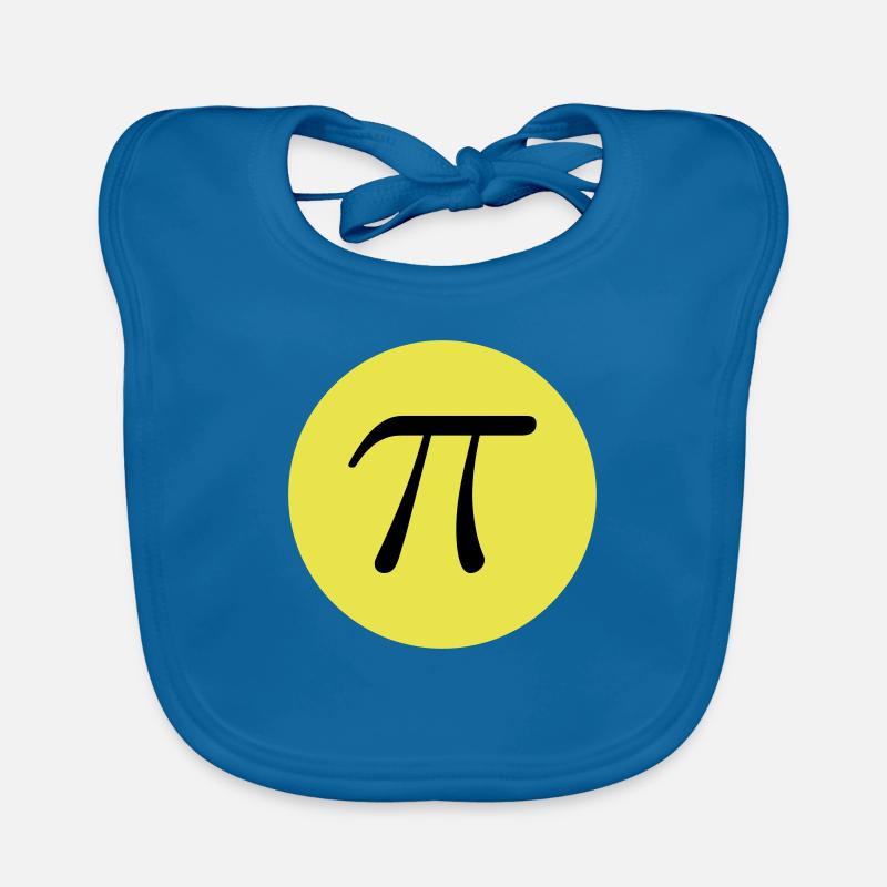 The number PI Organic Baby Bibs