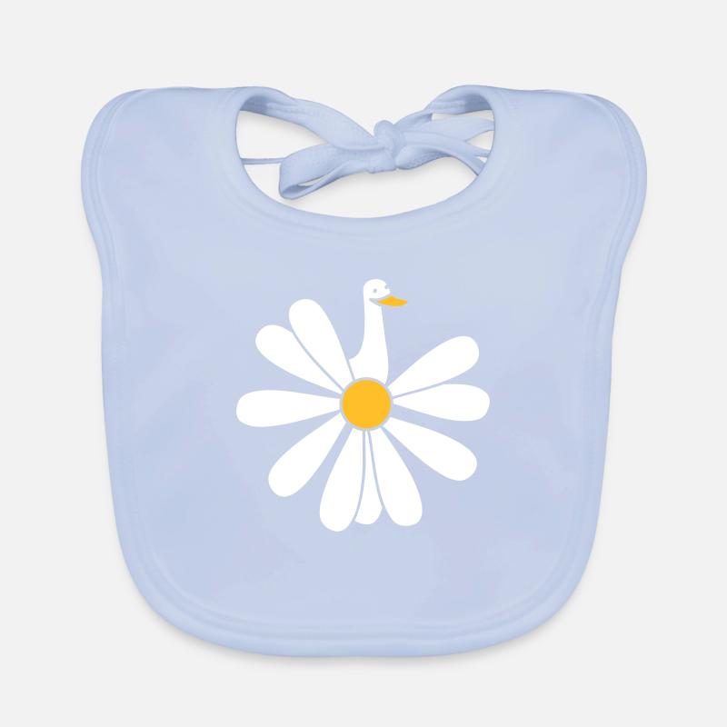 Gänseblümchen (b) Baby Bio-Lätzchen