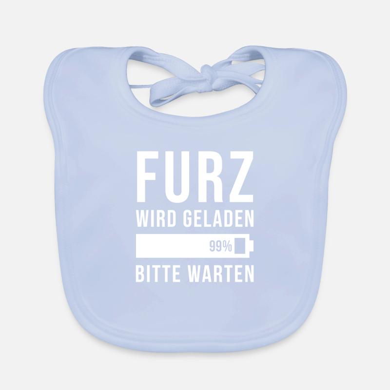 Furz wird geladen Baby Bio-Lätzchen
