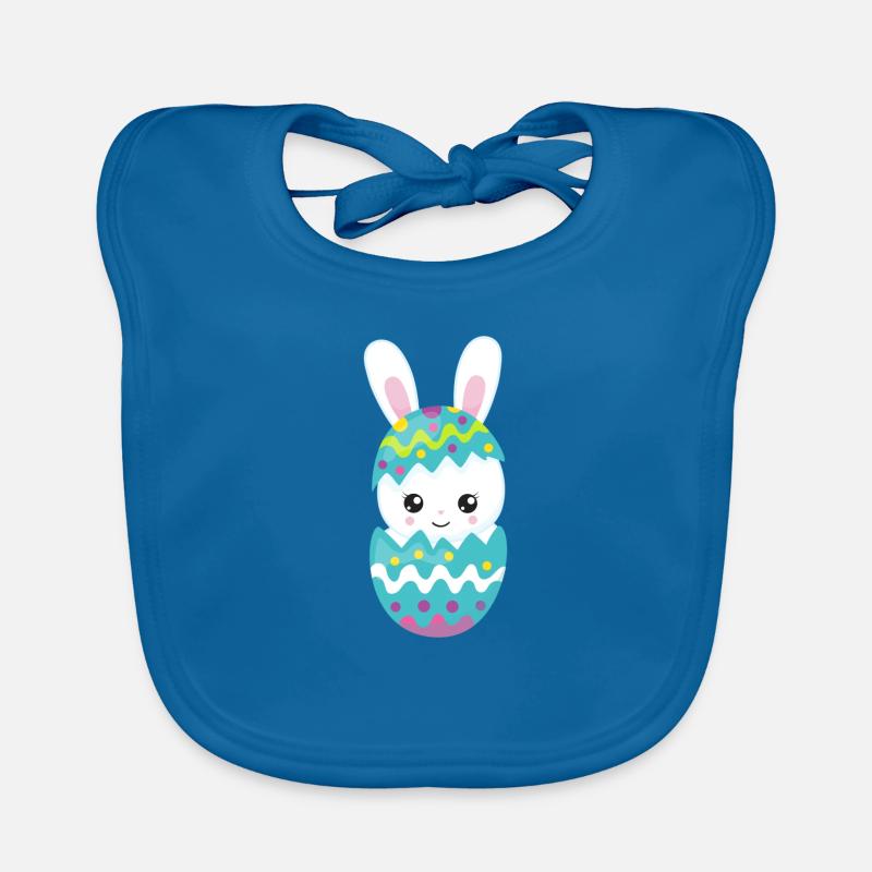 Happy Easter Organic Baby Bibs