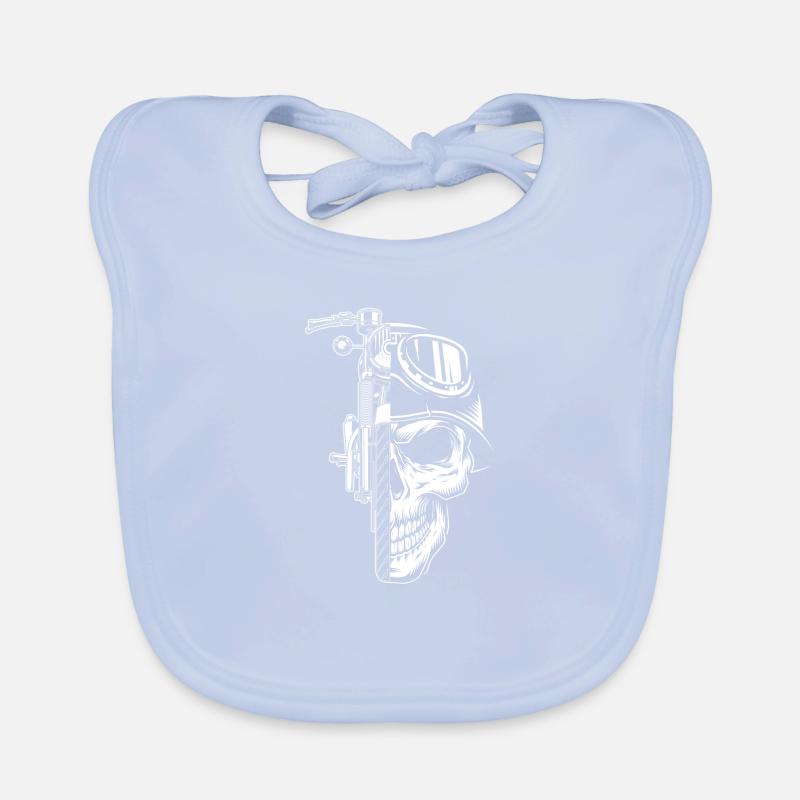 Mofa Moped Roller Motorrad Oldtimer Zweitakter Baby Bio-Lätzchen