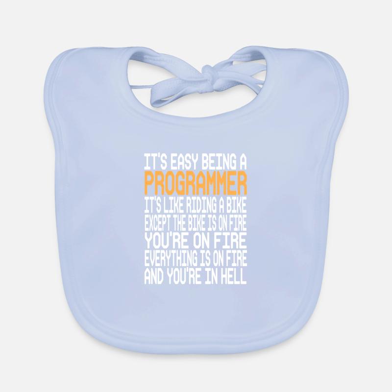 Programmierer Baby Bio-Lätzchen