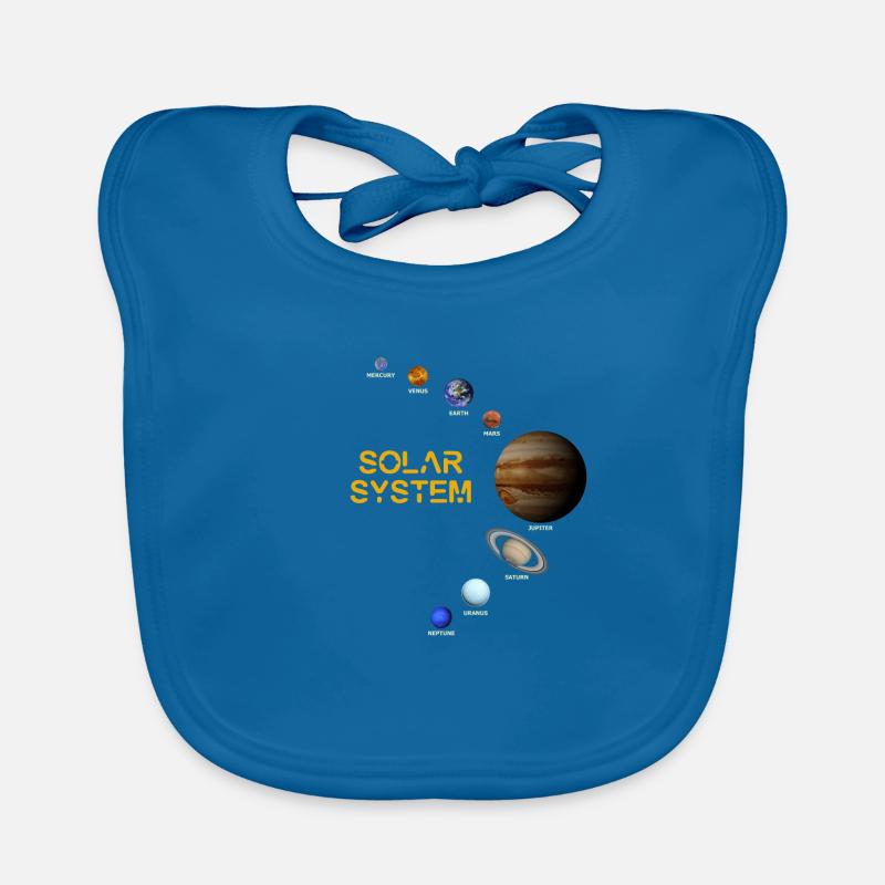 Sonnensystem! Baby Bio-Lätzchen