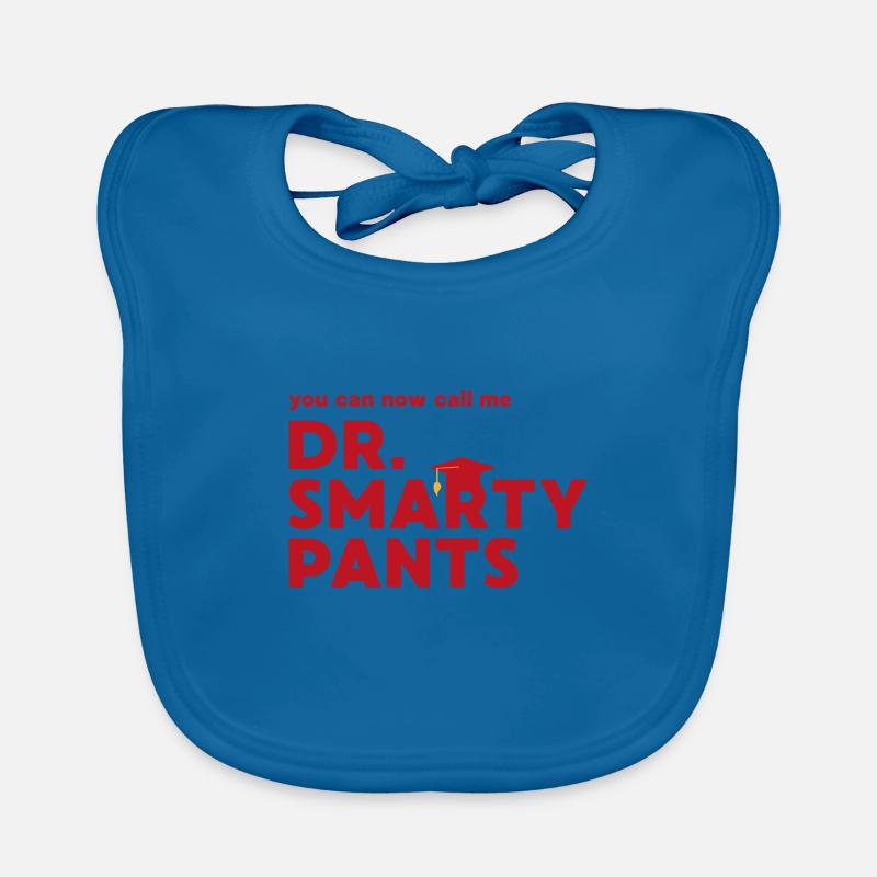 Uni Abschluss Phd Doktor Spruch Geschenk Baby Bio-Lätzchen