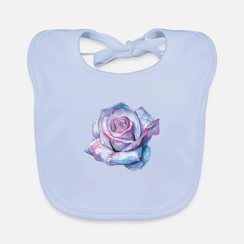 roos Bio-slabbetje voor baby's