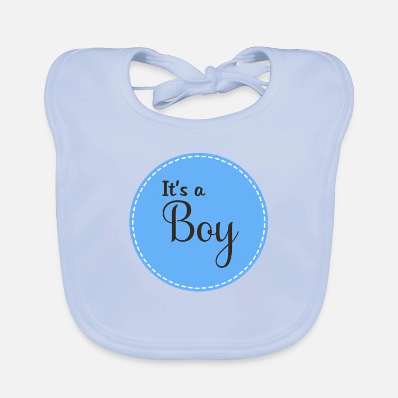 ItsABoy Bavoir bio Bébé
