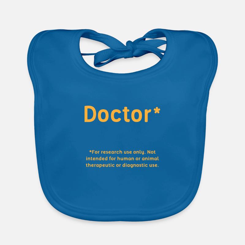 Doctor Student Phd Geschenk Baby Bio-Lätzchen