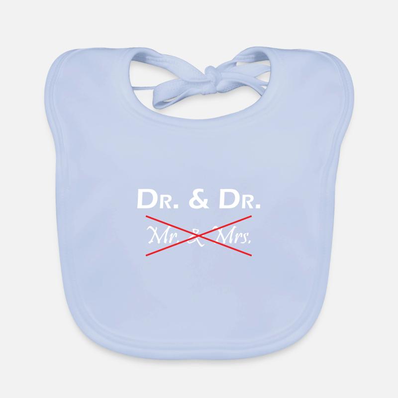 Cadeau étudiant Dr Phd Bavoir bio Bébé