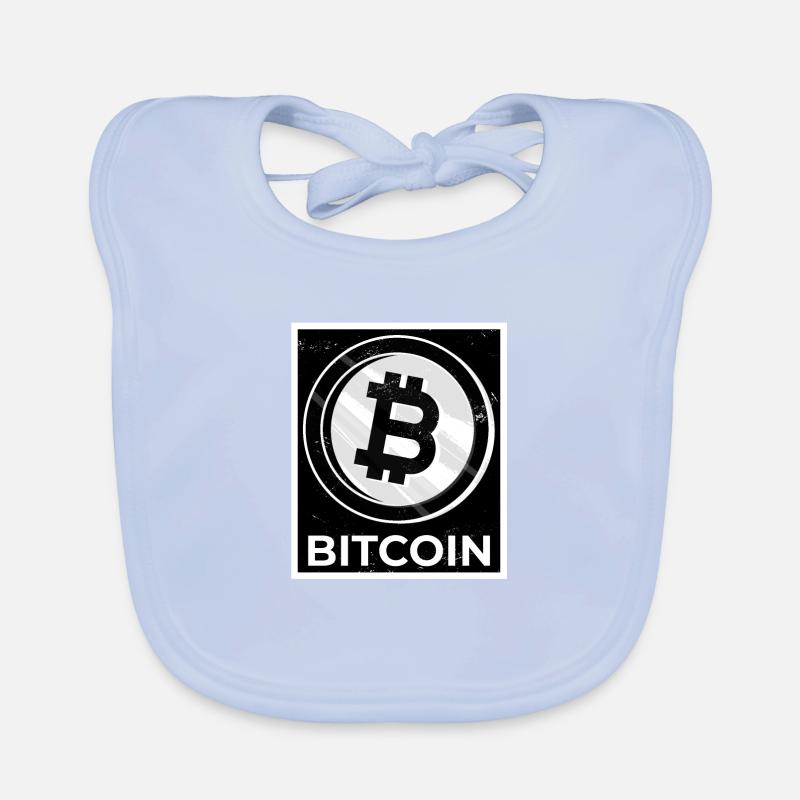 BItcoin Organic Baby Bibs