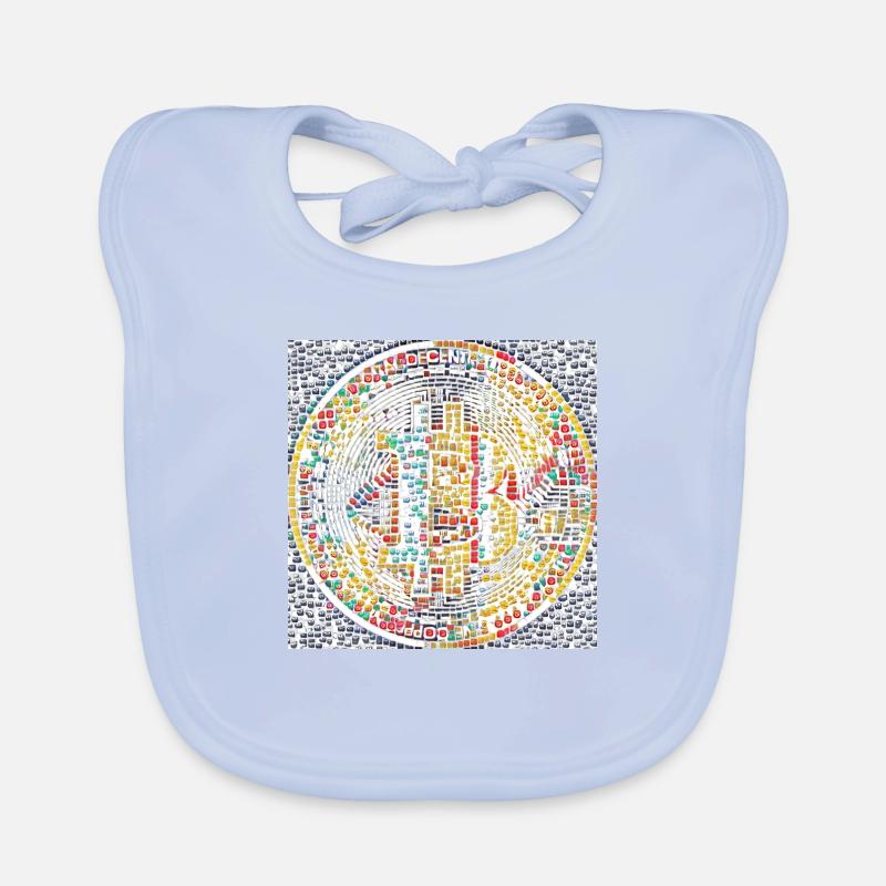 Bitcoin Organic Baby Bibs