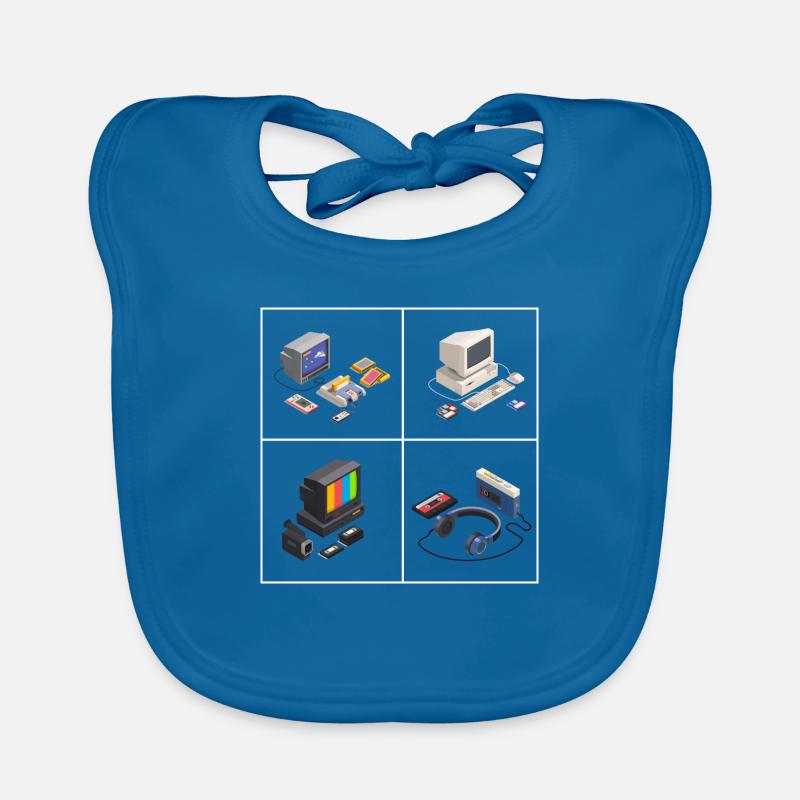 Never forget 90s 90s Never forget gift Organic Baby Bibs