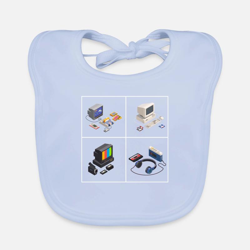 Never forget 90s 90s Never forget gift Bavoir bio Bébé