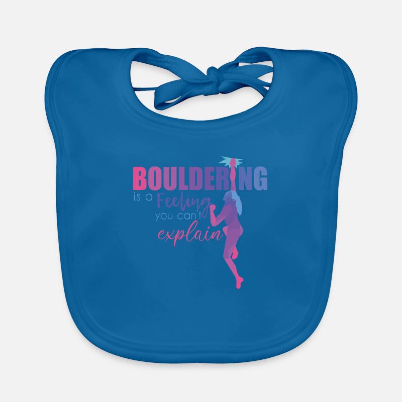 Bouldering Organic Baby Bibs