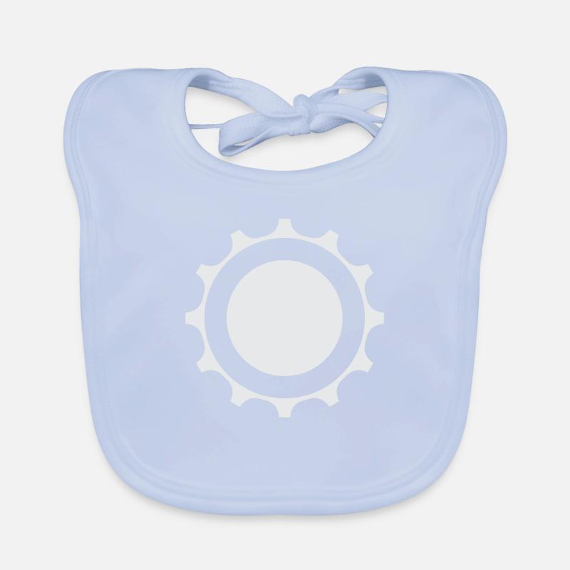 Roue engrenage Bavoir bio Bébé