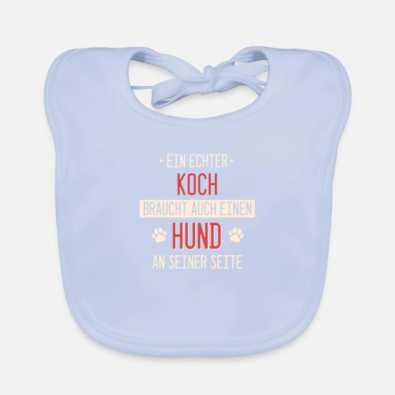 Koch Köche Chefkoch kochen Küche Beruf Spruch Baby Bio-Lätzchen
