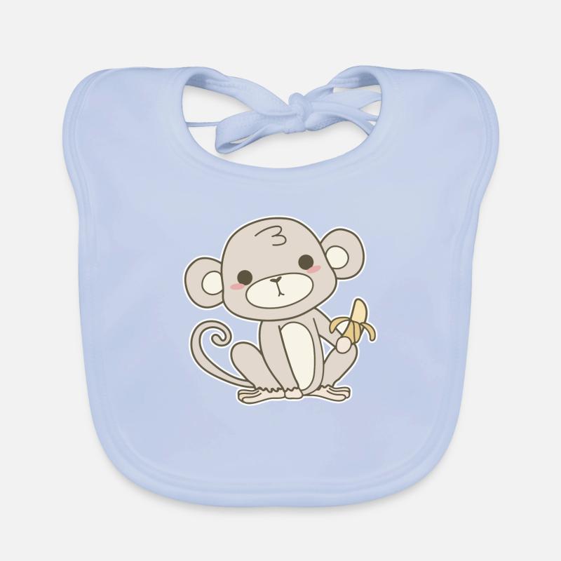 Affe Baby Bio-Lätzchen
