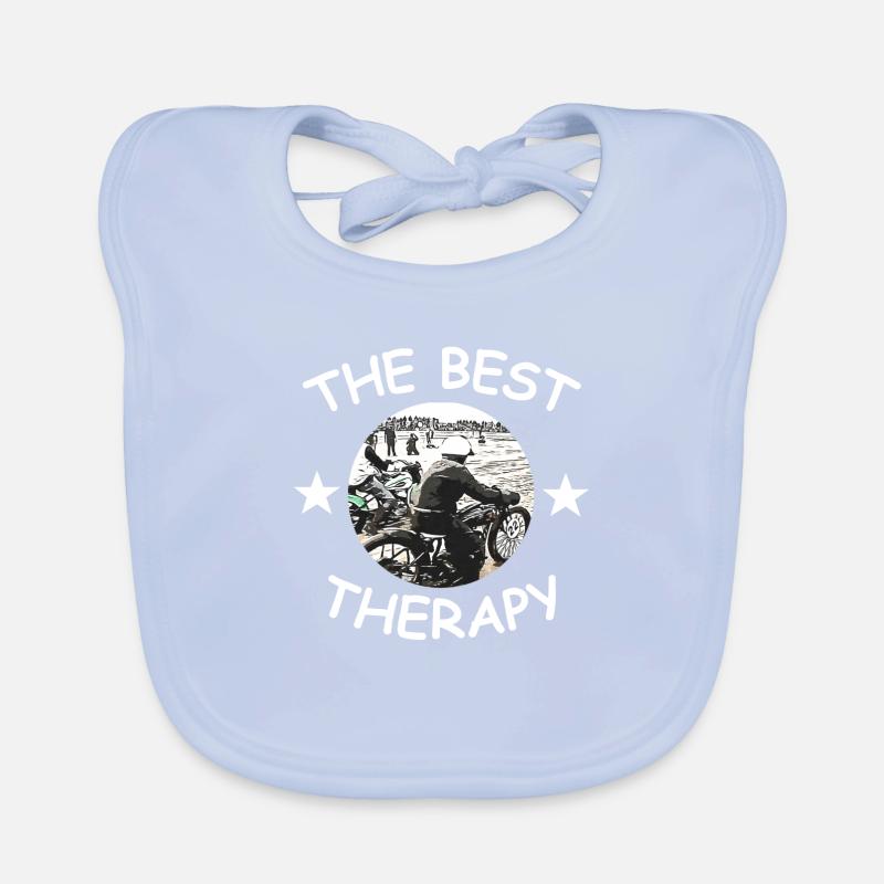 Motorcycle Organic Baby Bibs