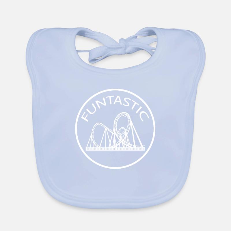 Rollercoaster Parc d’attractions Bavoir bio Bébé