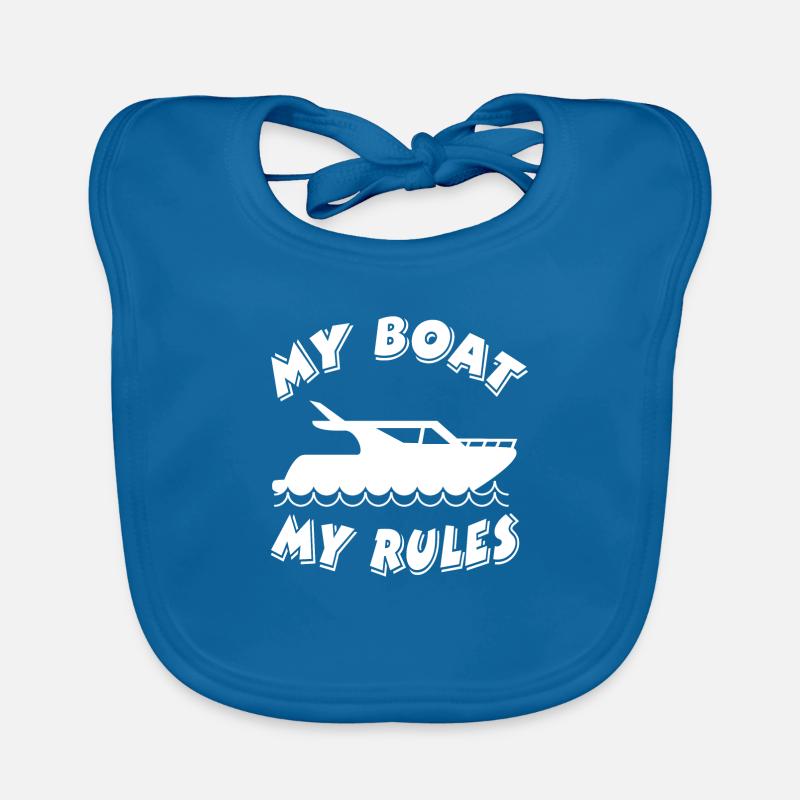 Motorboot Baby Bio-Lätzchen