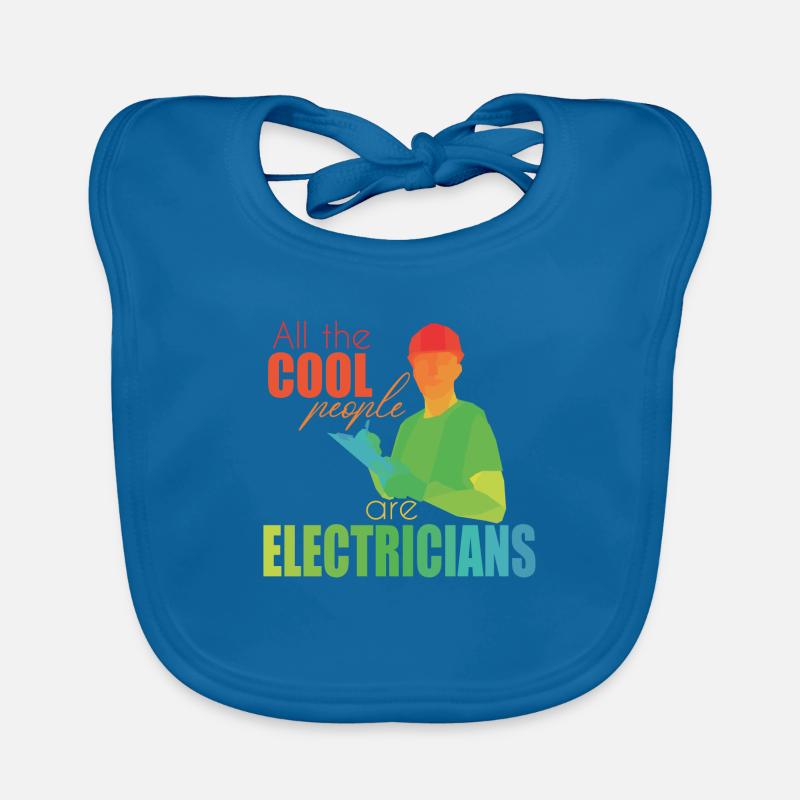 Elektriker Baby Bio-Lätzchen