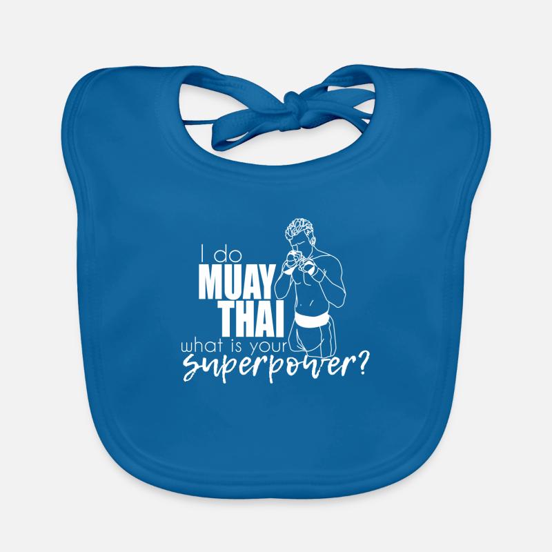 Muay Thai Baby Bio-Lätzchen