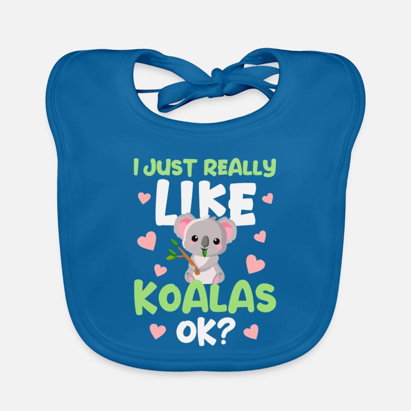 Koala Koala Bear Organic Baby Bibs