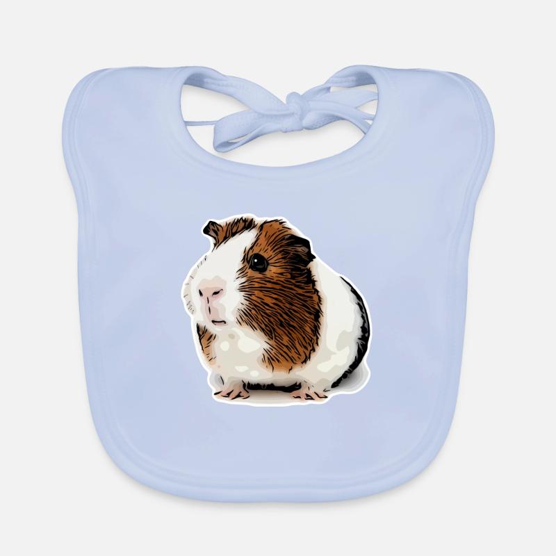 cochon d’Inde doux Bavoir bio Bébé