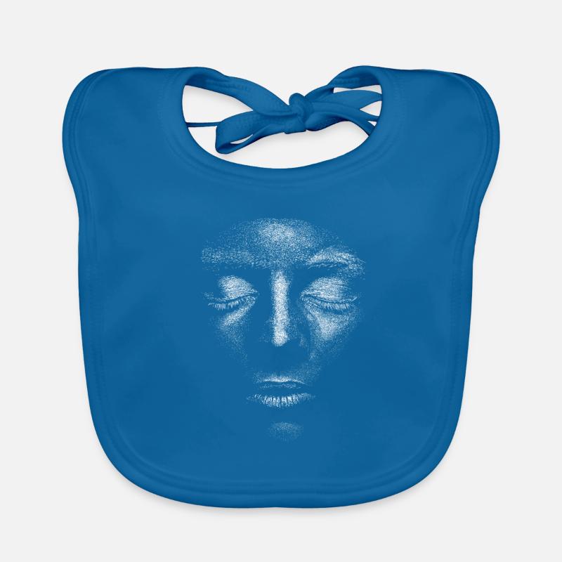 Visage Bavoir bio Bébé