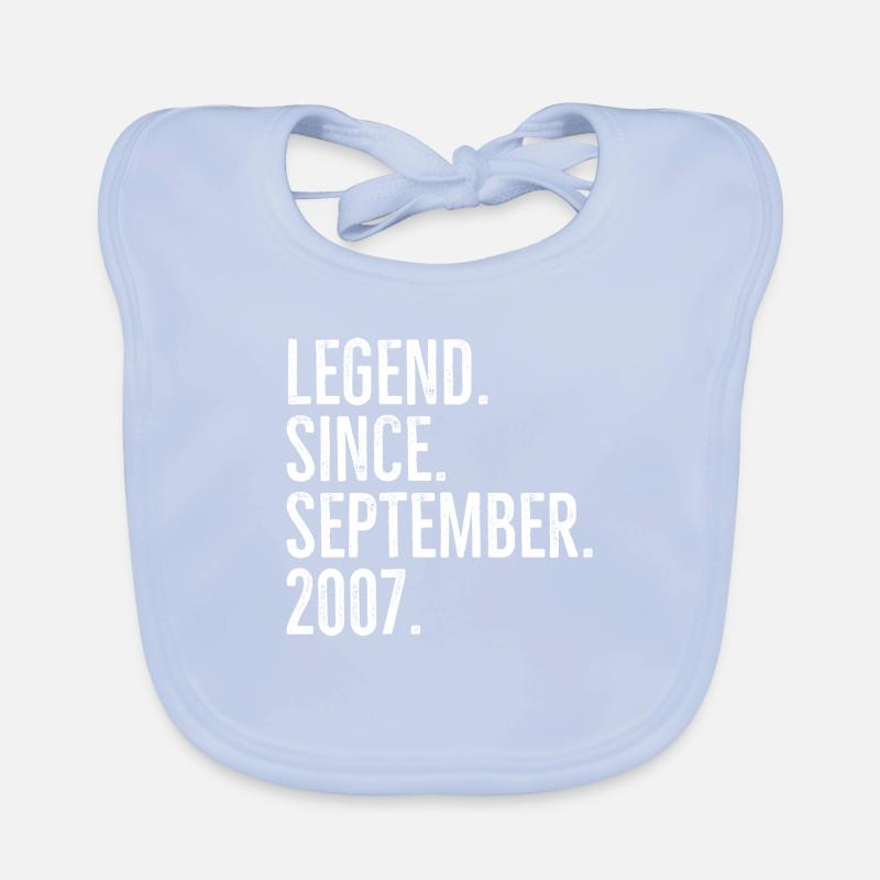Legend Since September 2007 Organic Baby Bibs