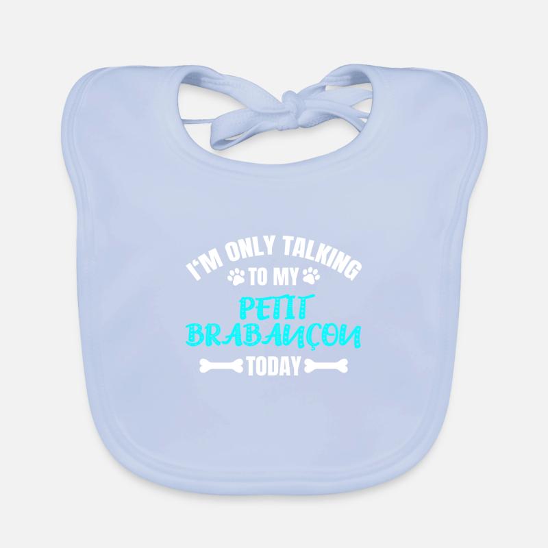 Petit Brabançon Bavoir bio Bébé