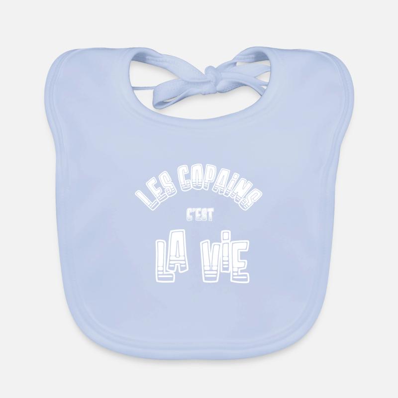 Les Copains c'est la Vie Bavoir bio Bébé