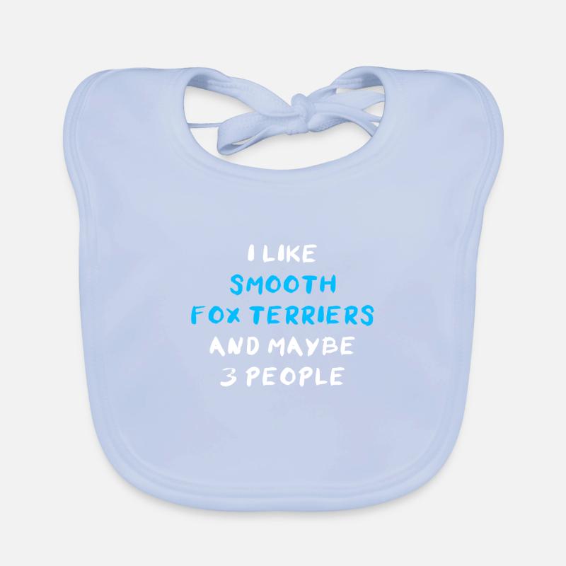 Smooth Fox Terrier Baby Bio-Lätzchen