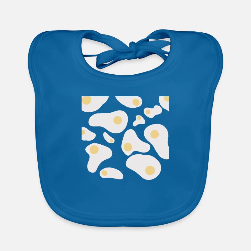 Fried eggs Organic Baby Bibs