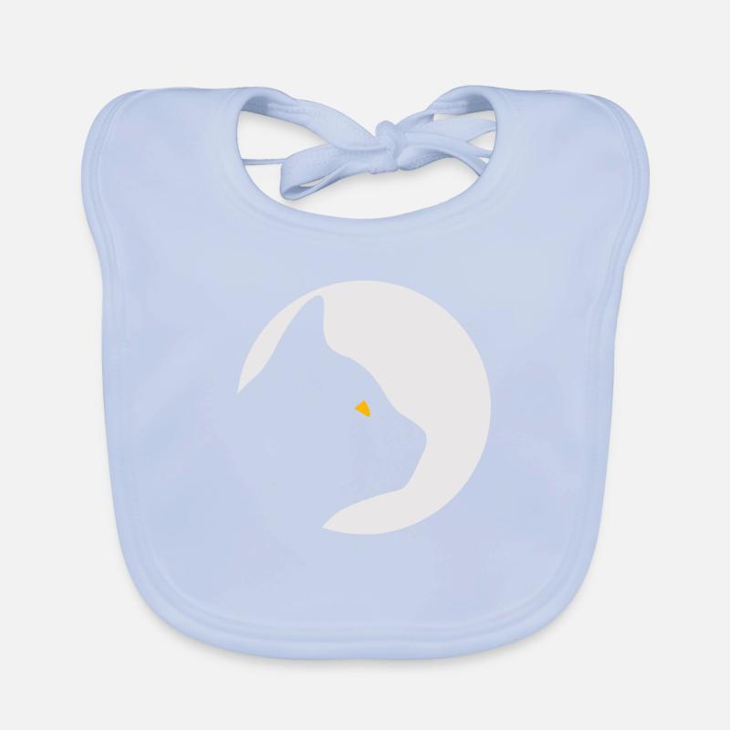 Cat Organic Baby Bibs