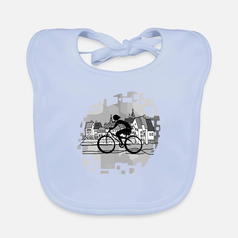 Cyclist Organic Baby Bibs