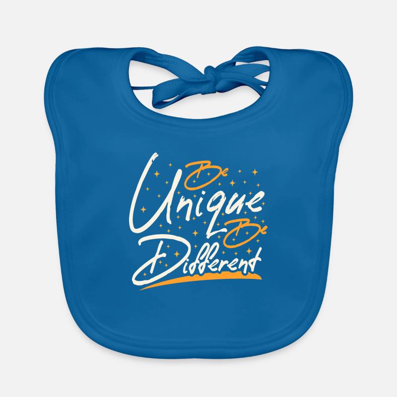 Be Unique Be Different Baby Bio-Lätzchen